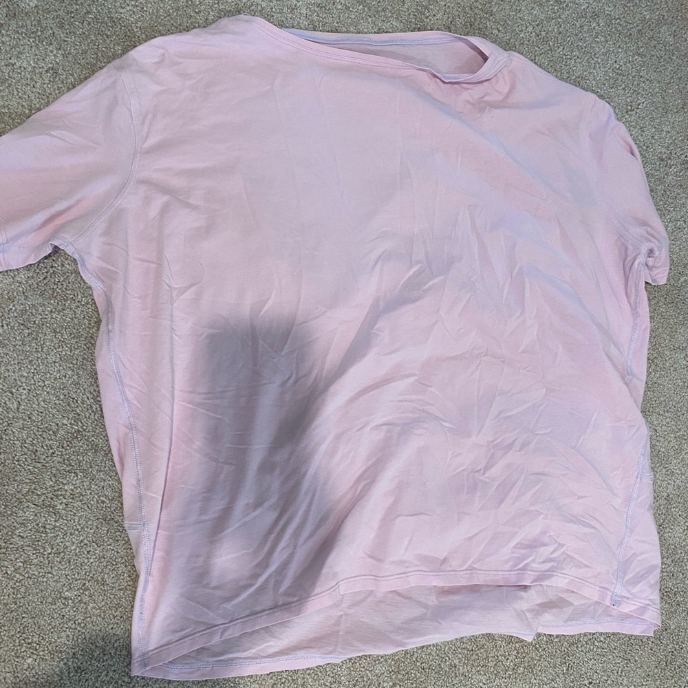 lululemon athletica lavender Back in Action Top